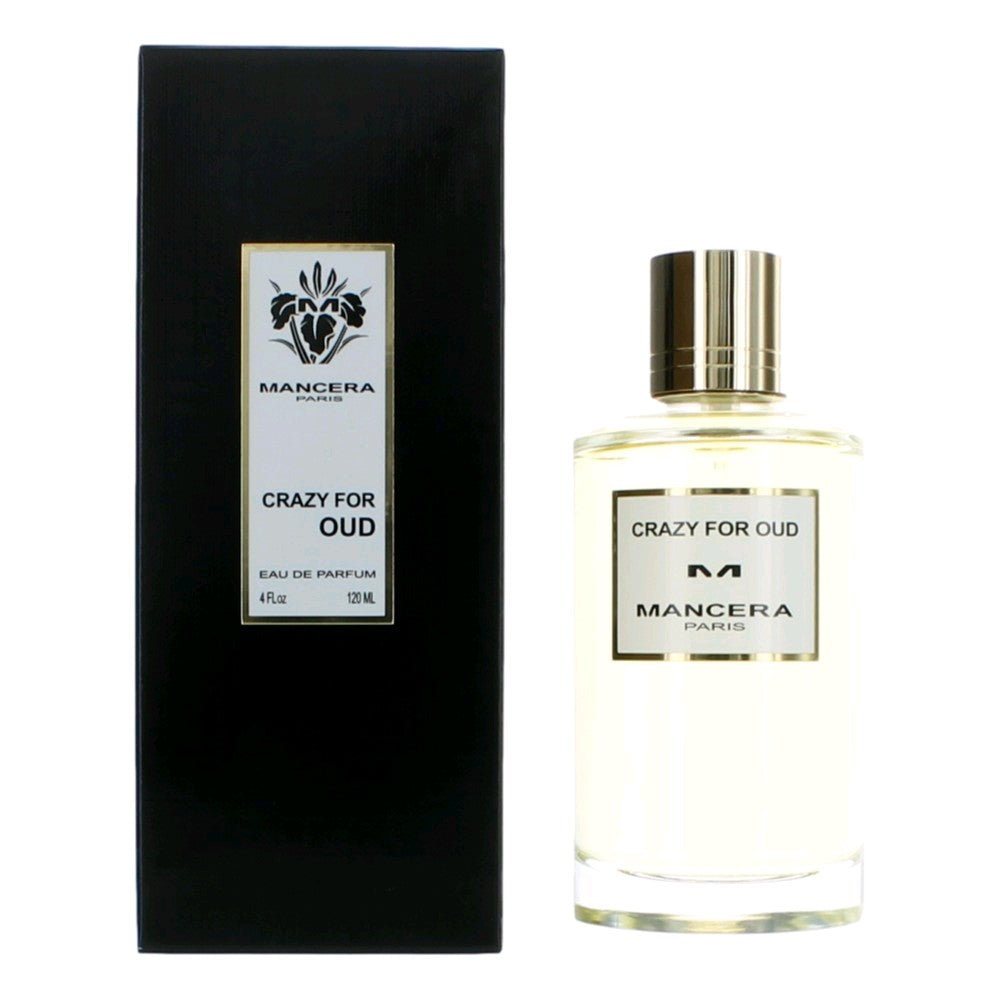 Bottle of Mancera Crazy For Oud by Mancera, 4 oz Eau De Parfum Spray for Unisex